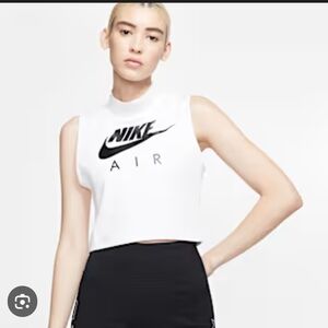 Nike Women's White Crop Top
